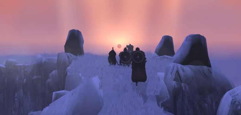 Where the sun meets