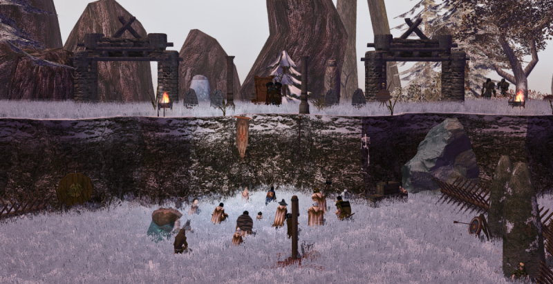 The slaves of Hoarfrost meet the Ghar of Hoarfrost