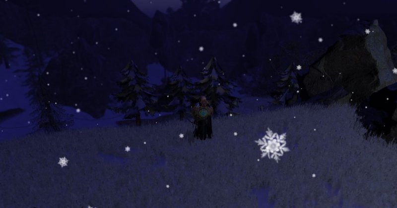 Venturing in winter