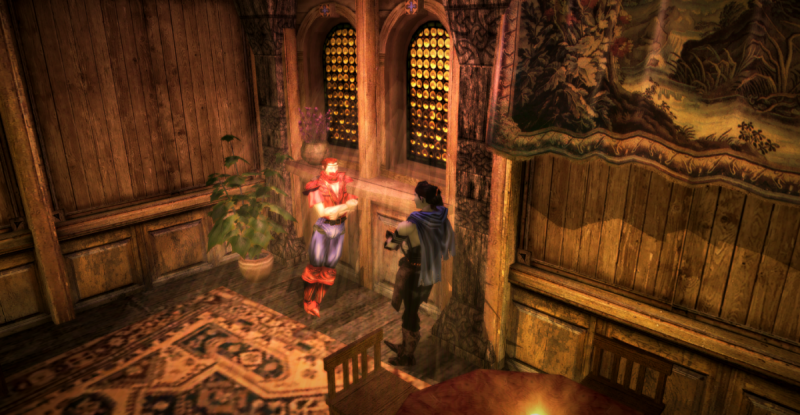 A talk between friends